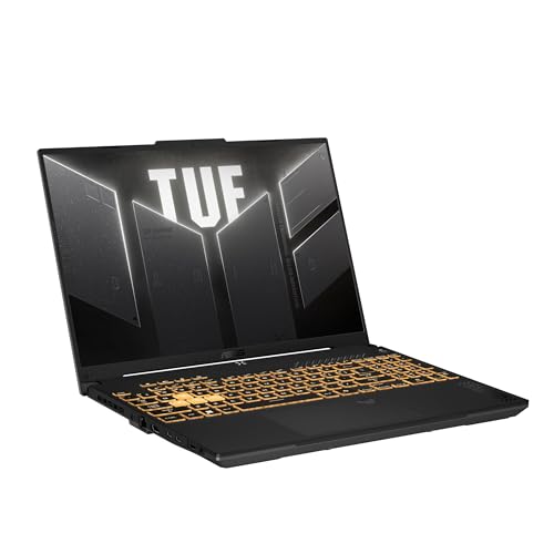 ASUS TUF Gaming F16 (2024) Gaming Laptop, 16” FHD+ 144Hz IPS-Level 16:10 Display, Intel® Core™ 5 210H Processor, NVIDIA® GeForce RTX™ 4050, 8GB DDR5