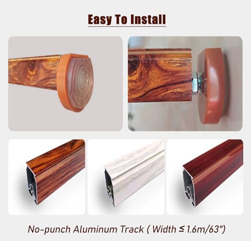 Custom Door Hanging Beads Curtain Privacy, Wood Beaded Curtains for Bedroom Windows Hallway Decor