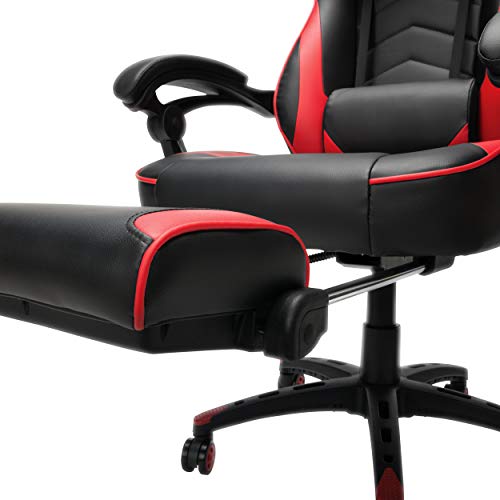 RESPAWN 110 Pro Gaming Chair - Gaming Chair with Footrest, Reclining Gaming Chair, Video Gaming Computer Desk Chair, Adjustable Desk Chair