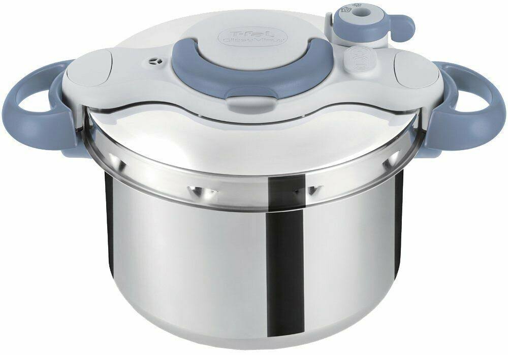 T-Fal P4620770 (Sax Blue) Pressure Cooker ClipsoMinut Easy 6.0L