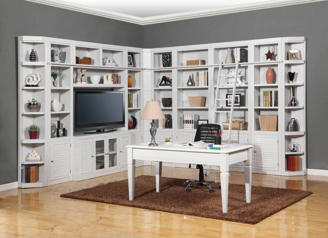 Parker House Boca Writing Desk - Cottage White