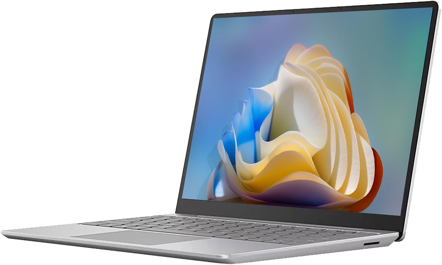 Microsoft Surface Laptop Go Touchscreen, 12.4in(1536x1024) Surface Laptop Go Touchscreen with Fingerprint, Core 10th Gen Processor 3.6GHz, 8GB RAM