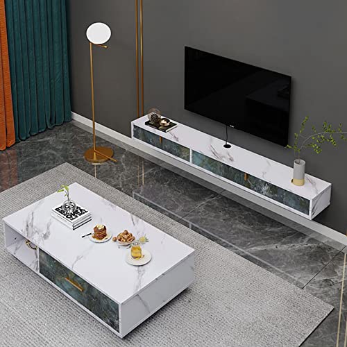 Floating TV Stand Cabinet Wall Mounted Tv Unit Wall Mounted Media Console,Floating Tv Stand Component Shelf,Set-Top Box Shelf