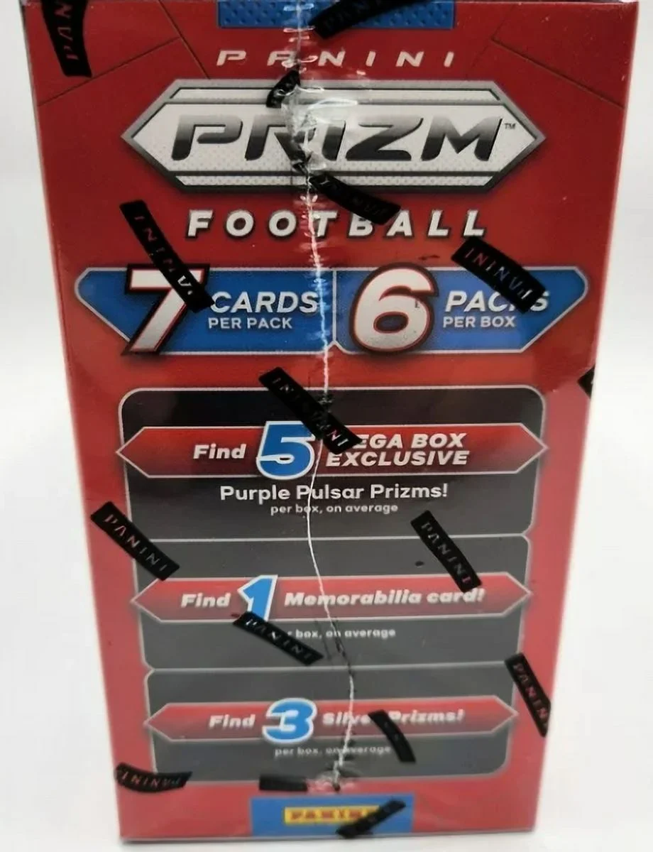 2023 Panini Prizm Football Hobby Mega Box (Purple Pulsar Prizms!) - Radiant Selections