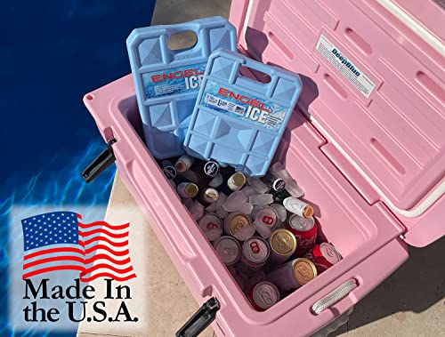 ENGEL 32°F Cooler & 5°F Freezer Packs - Made in The USA - Ice Packs for Boating, Fishing