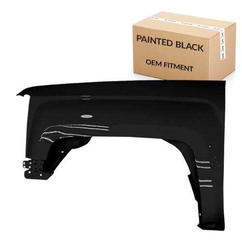 Partify Painted to Match Replacement Driver Side Fender Compatible With 2014-2019 Chevrolet Silverado 1500/2500/3500 - GM1240385