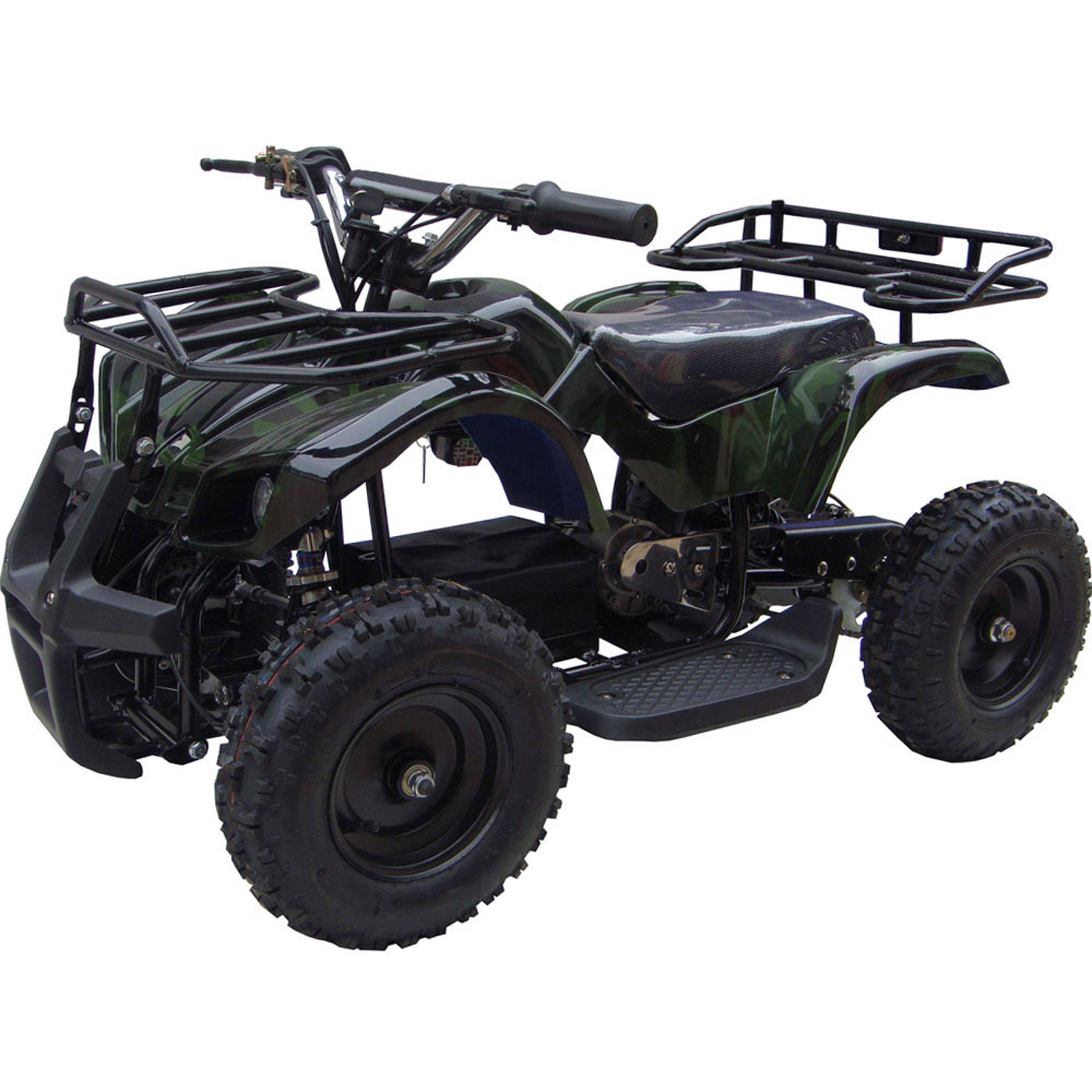 MotoTec 24V Mini Quad V4 - Camo Green