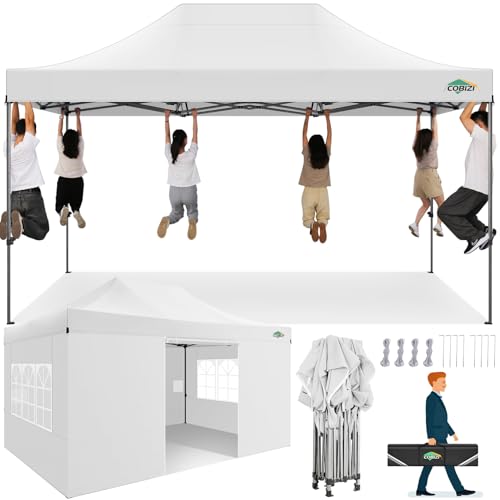 COBIZI 13x26 Pop Up Tent 13x26 Canopy with Sidewalls Heavy Duty Canopy Party Tent for Parties