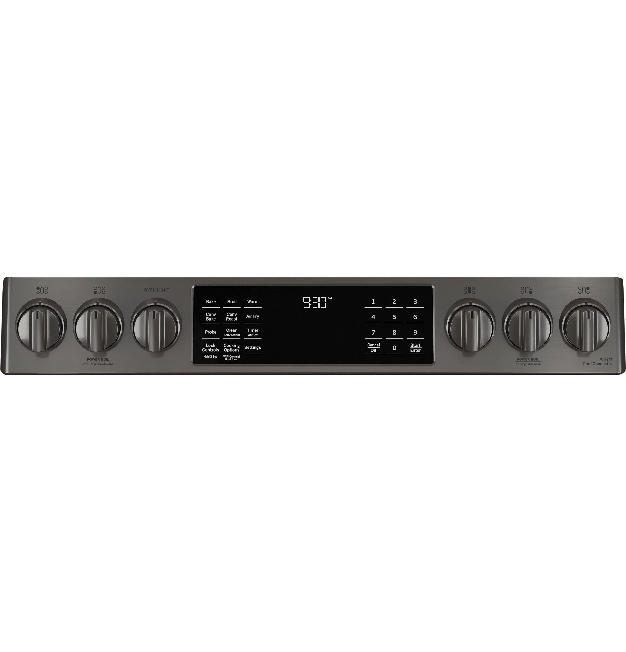 Ge Profile Pgs930bpts Profile 30" Wide 5.6 Cu. Ft. Slide In Gas Range - Black Stainless Steel