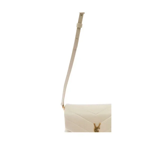 Saint Laurent Toy Loulou in Quilted Leather