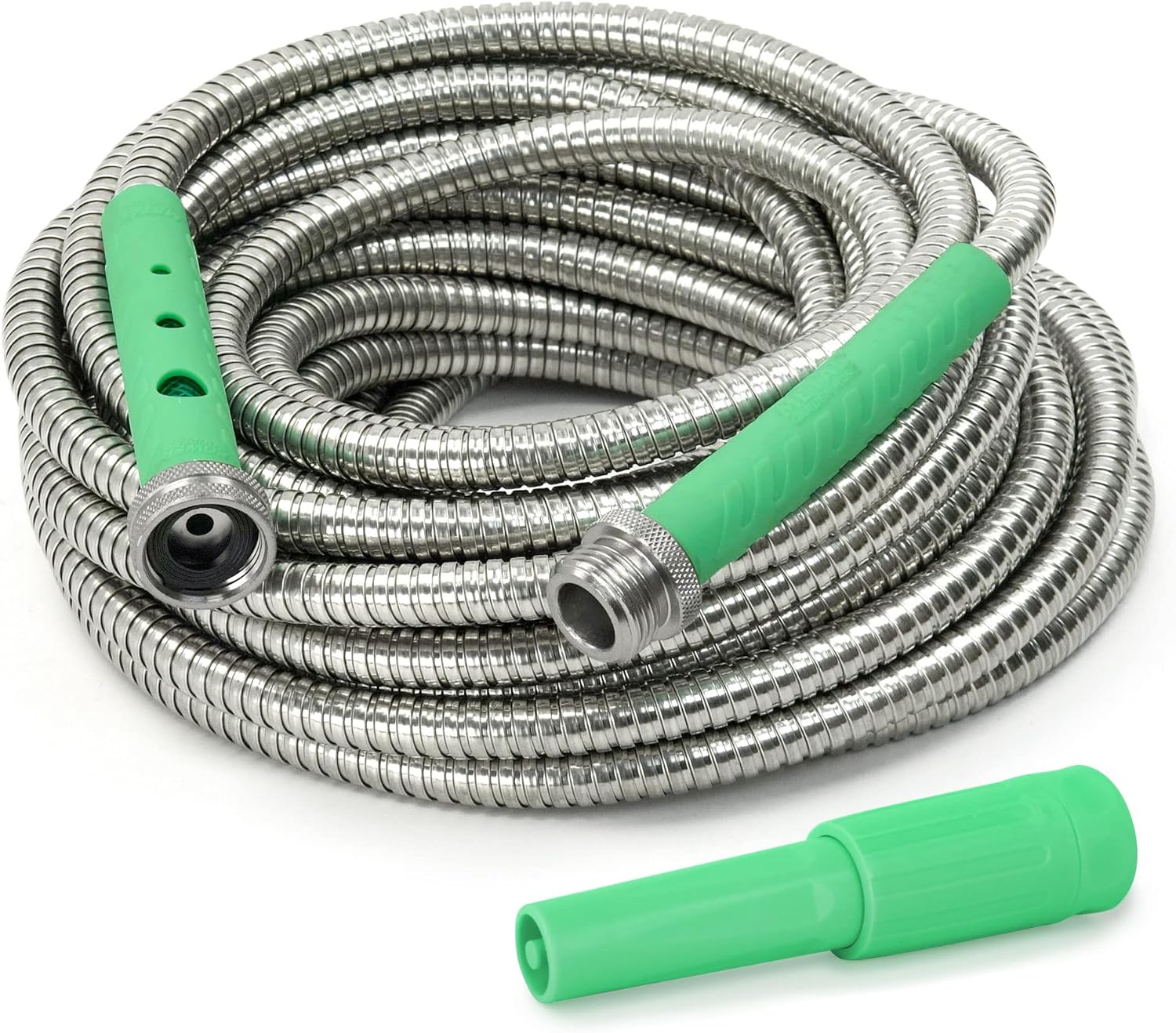 Bernini 75' Metal Garden Hose Lite Super Flexible Garden Hose
