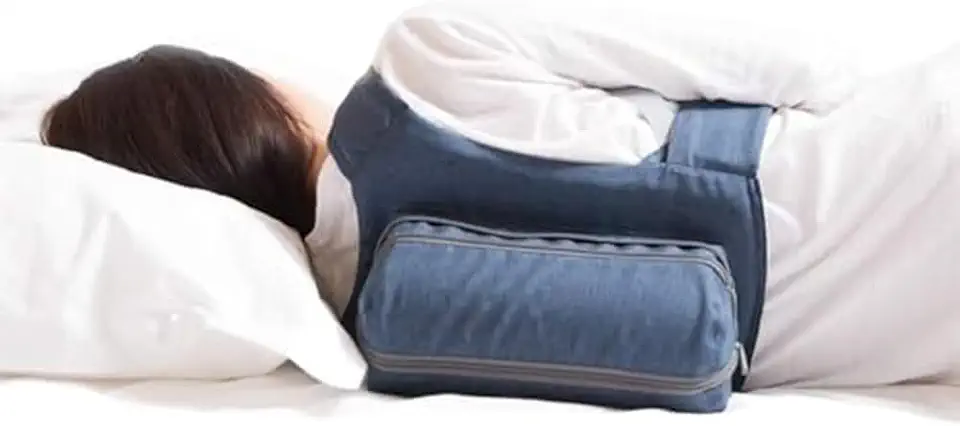 Sponsored Ad - WoodyKnows Side-Sleeping Backpack, Sleep Position Trainer, alleviates snoring Caused by Throat Issues (Large 1 Pack)