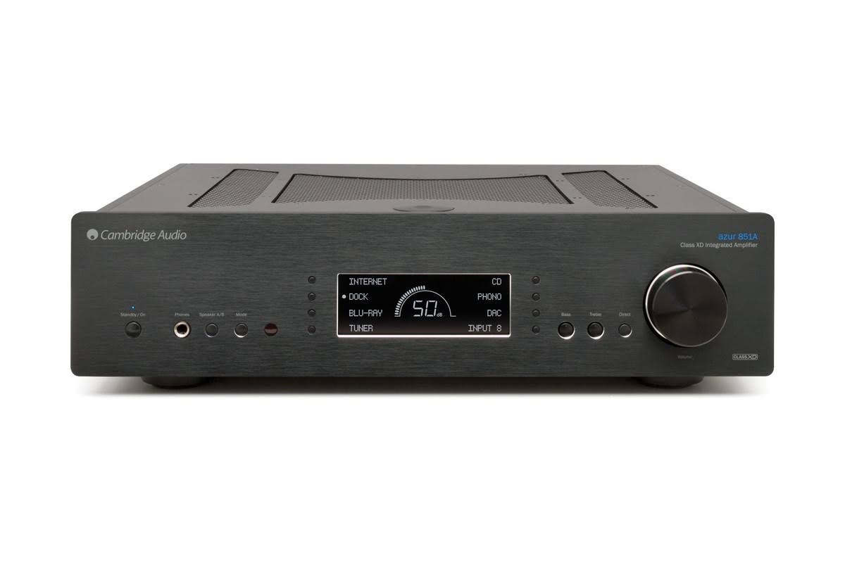 Cambridge Audio Azur 851A Integrated Class XD Amplifier (Silver)