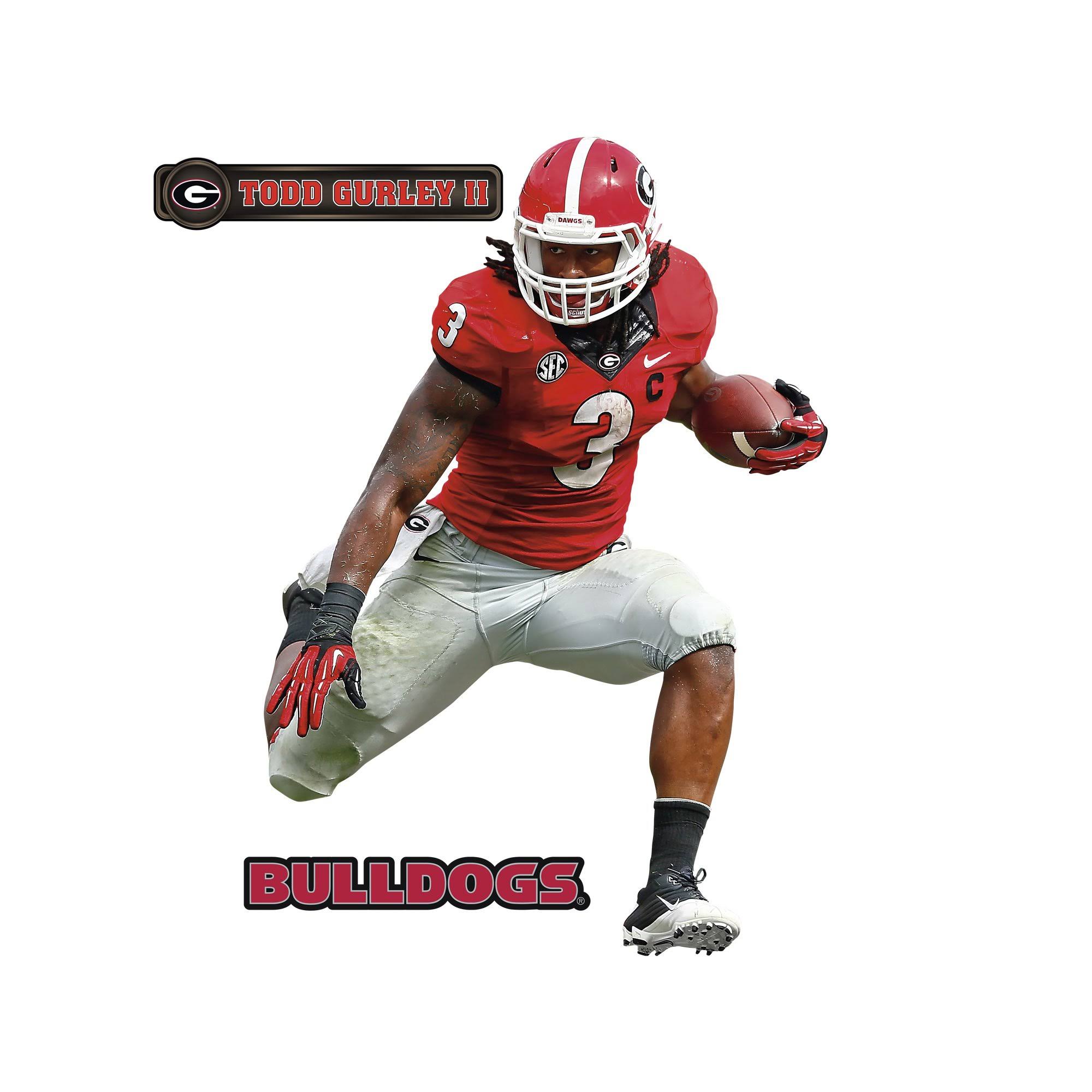 Fathead Todd Gurley: Georgia - Giant Officially Licensed Removable Wall Decal