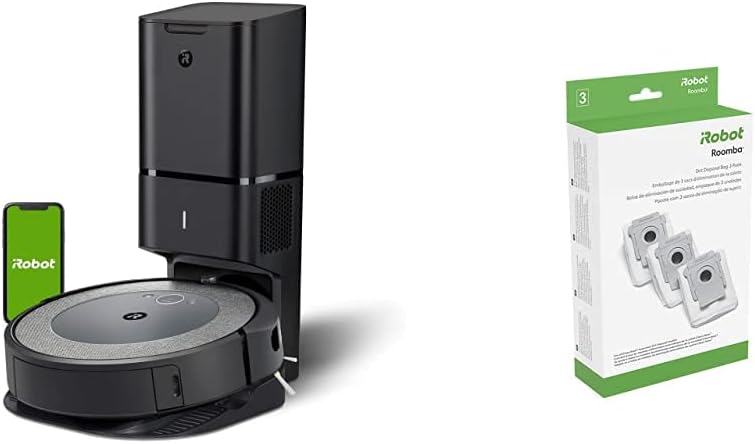 iRobot® Roomba® i3+ (3550) Robot Vacuum with Automatic Dirt Disposal Disposal - Empties Itself, Wi-Fi Connected Mapping, Works with Alexa
