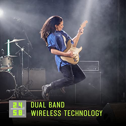 Shure GLXD124R+/85 Dual Band Pro Digital Wireless Microphone System for Church, Karaoke, Vocals - 12-Hour Battery Life