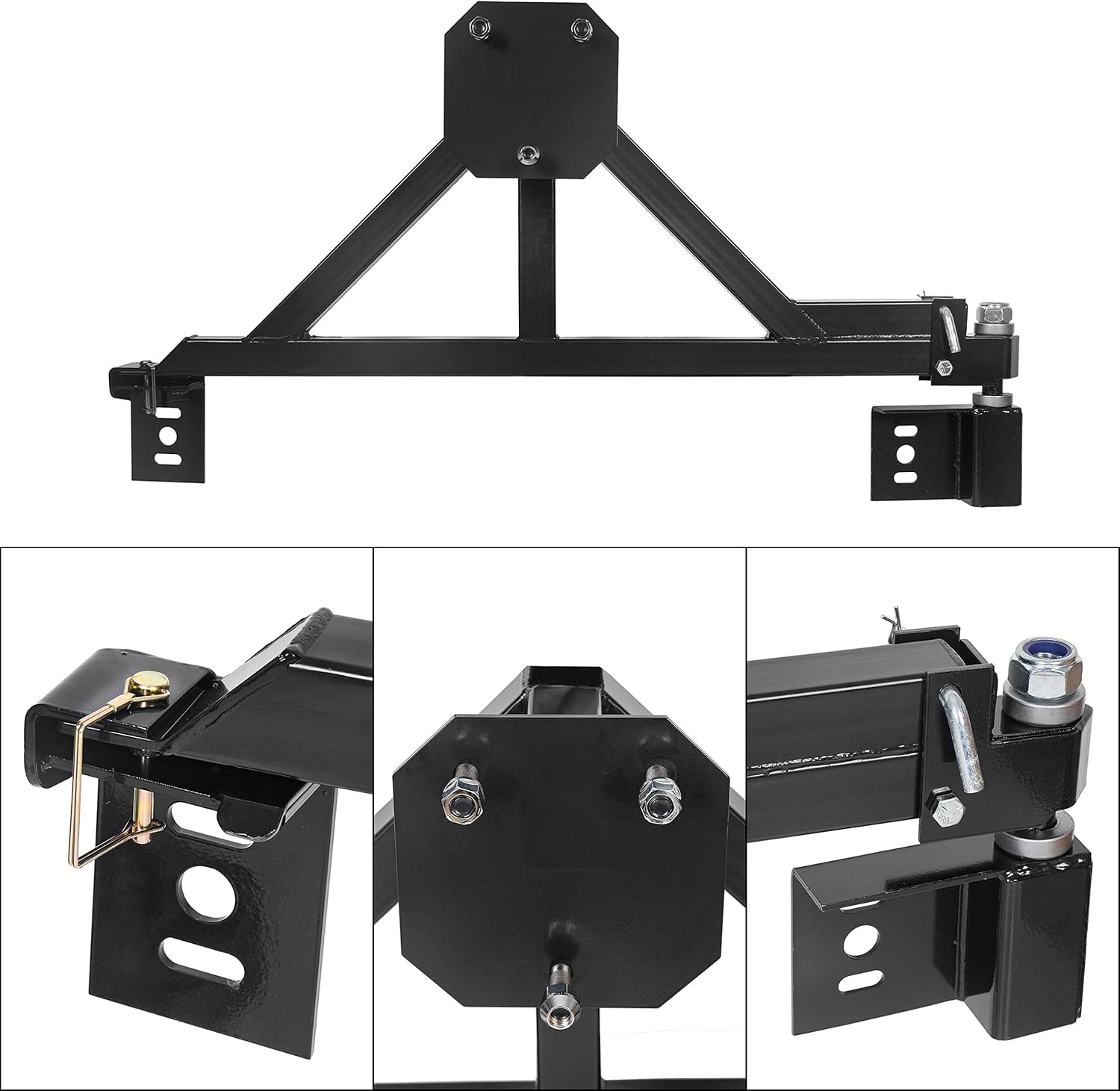Heavy Duty Spare Tire Carrier Compatible with Hummer H2 Solid & Tough