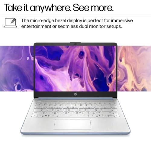 HP 14 Ultrabook • Intel 4-Core N150 • Microsoft 365 • Copilot AI • 32GB RAM • 1.6TB Storage (128GB SSD + 512GB Portable + 1TB OneDrive) • Wi-Fi 6 •