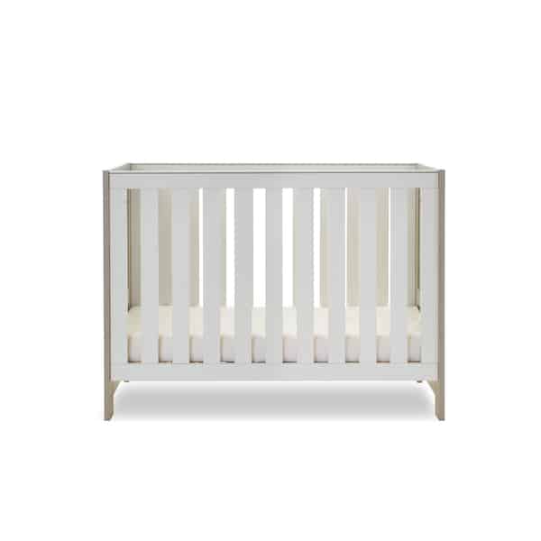 Obaby 4 in 1 Nika 4 Piece Nursery Room Set – Grey Wash/White
