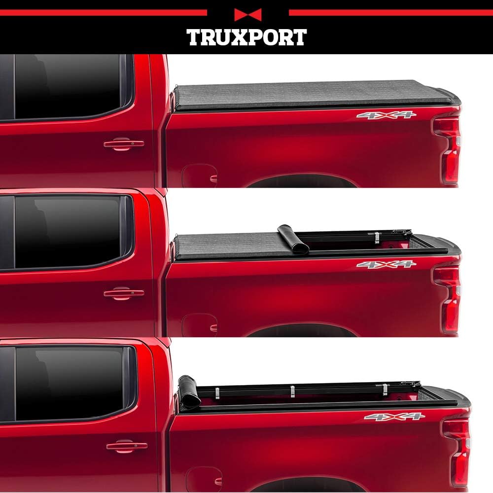 TruXedo TruXport Soft Roll Up Truck Bed Tonneau Cover | 231001 | Fits 2019 - 2022 Ford Ranger 5' 1" Bed (61")