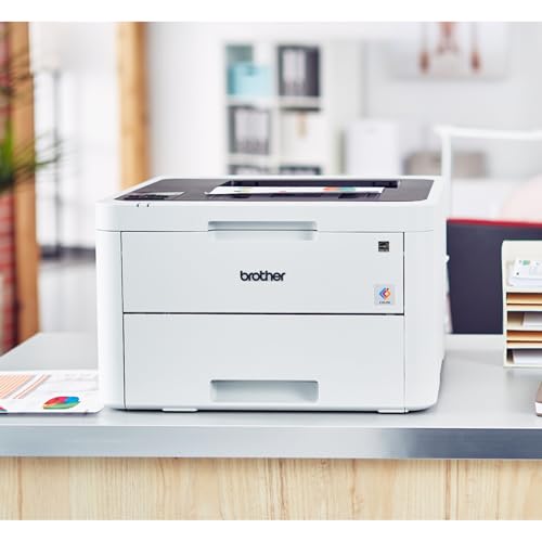Brother HL-L3230CDW Compact Digital Color Printer Providing Laser Printer Quality Results with Wireless Printing and Duplex Printing