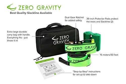 Slackline Kit with Industry Leading Carry Bag