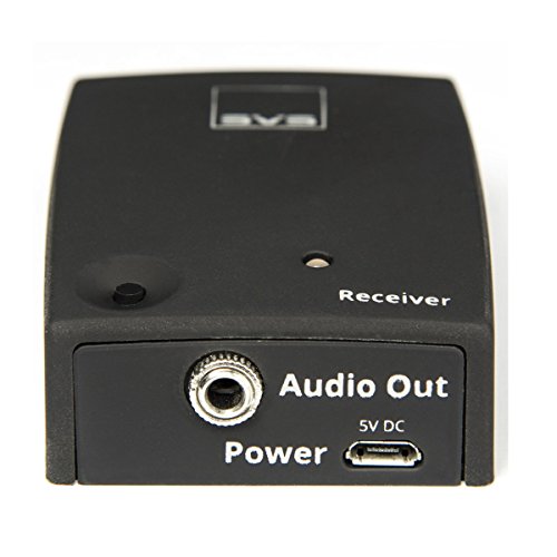 SVS SB-1000 Pro 10 Inch Sealed Subwoofer with SoundPath Wireless Audio Adapter (Black Ash)
