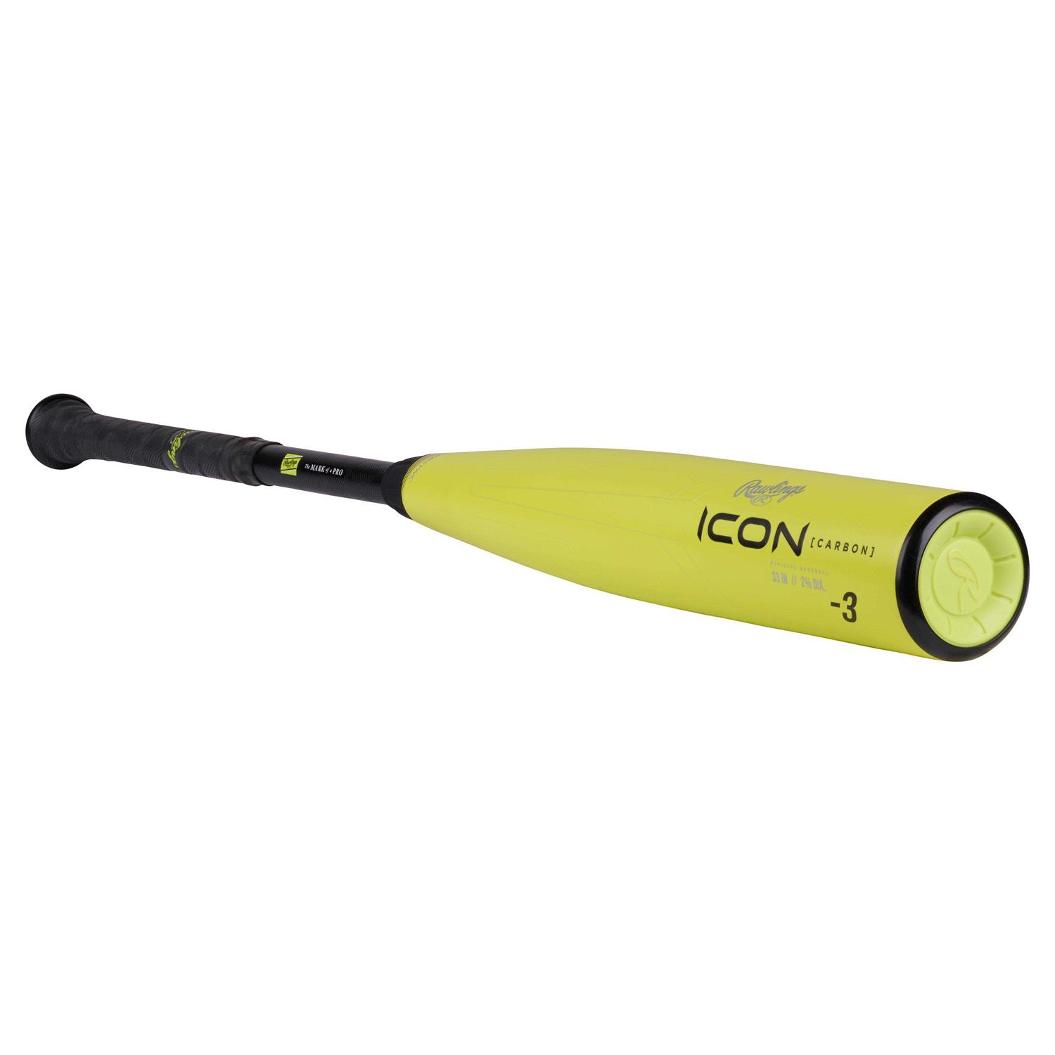 2024 Rawlings Icon Limited Edition Glowstick -3 BBCOR Baseball Bat - Sports Supplies Online Store