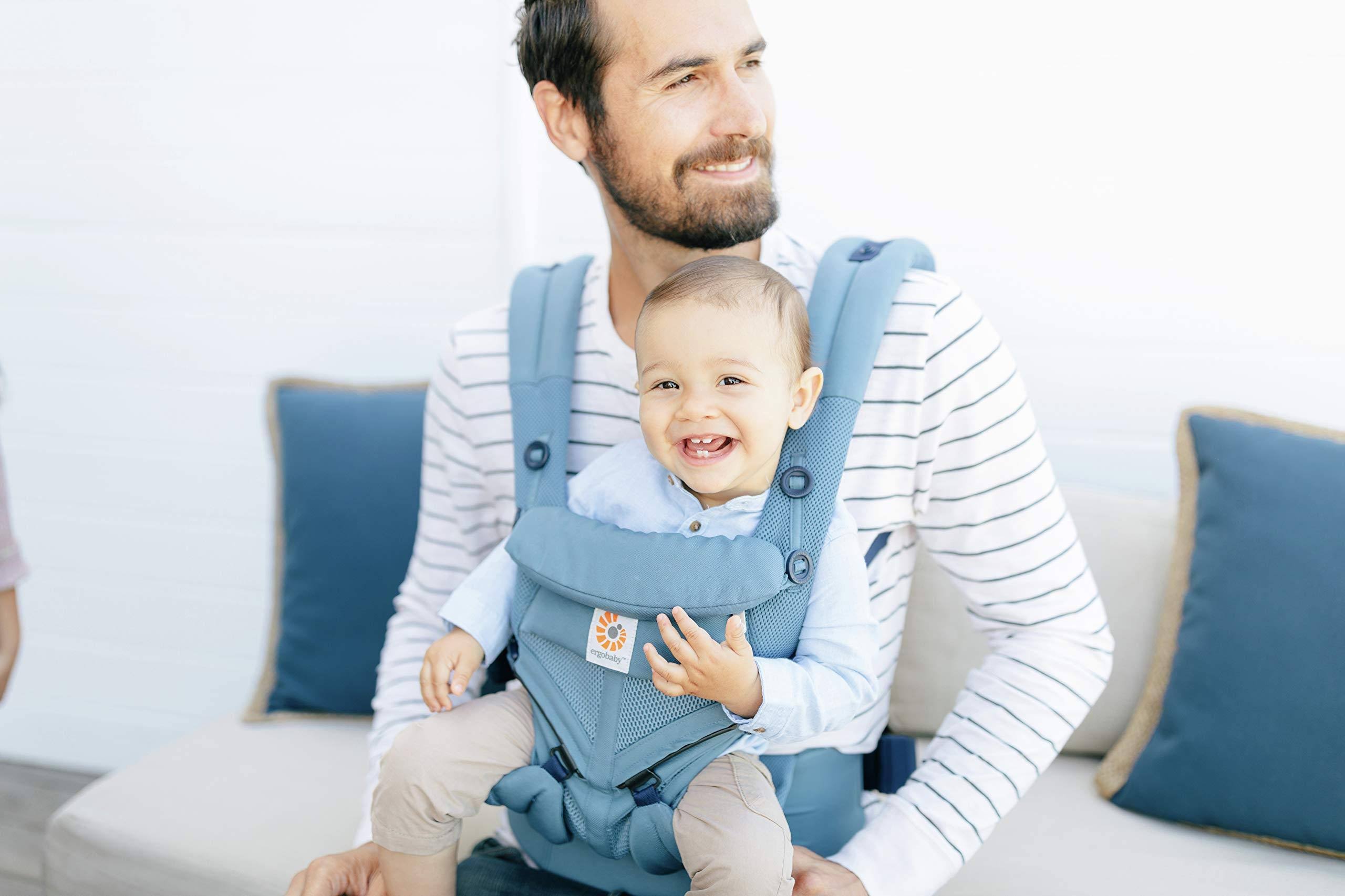 Ergobaby, Inc. Comfort Thru Ergonomics Baby Carrier, All-In-One, Omni 360, 7-45 lbs