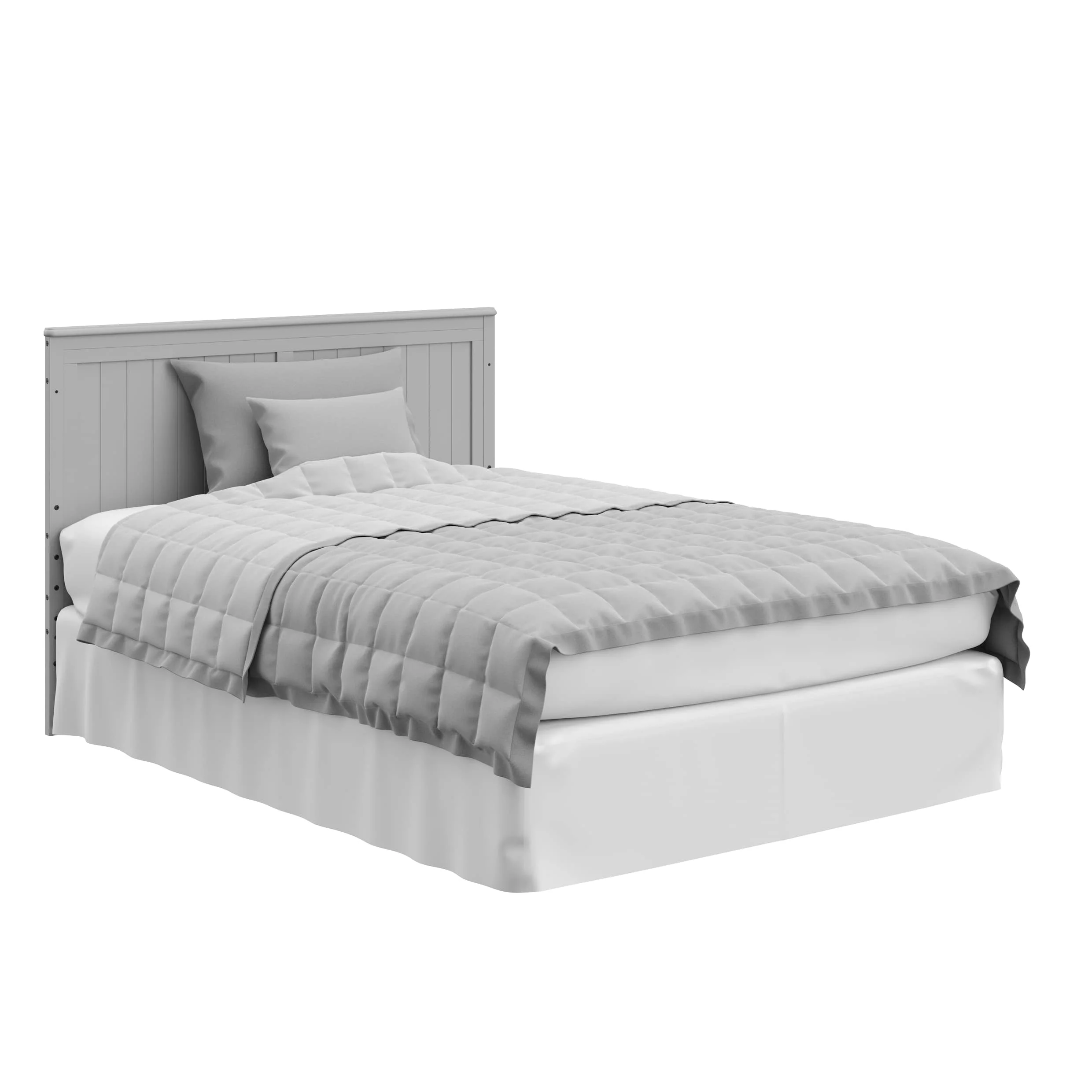 Graco Hadley 5-in-1 Convertible Crib and Changer with Drawer, Pebble Gray - Curated Treasures Market