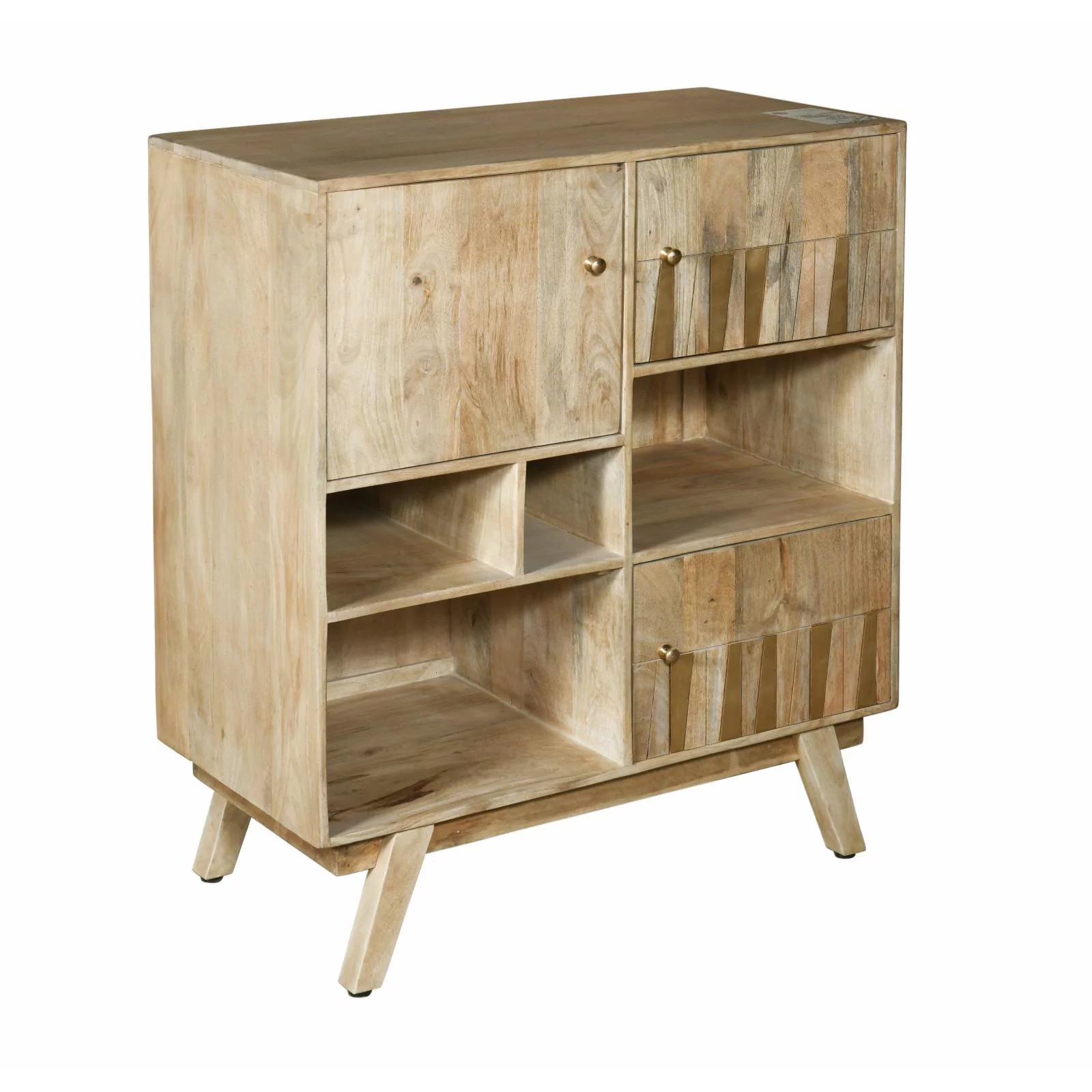 Coast to Coast Imports Winston 3 Door Tall Accent Cabinet