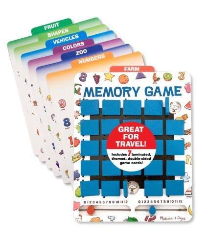 Melissa u0026 Doug Flip to Win Memory Game