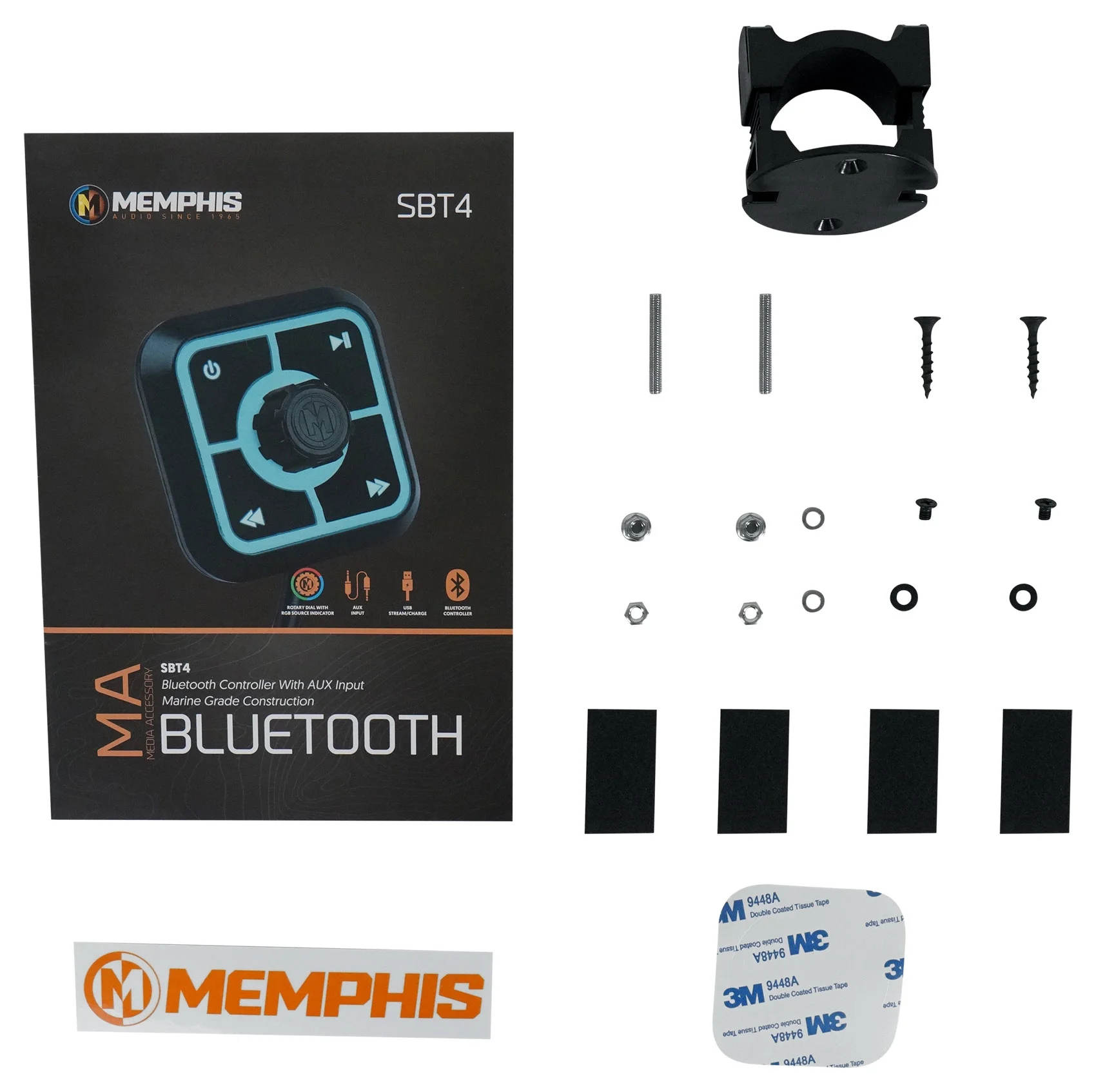 Memphis Surface/Bar Mount Bluetooth Controller For 2016 Polaris Slingshot