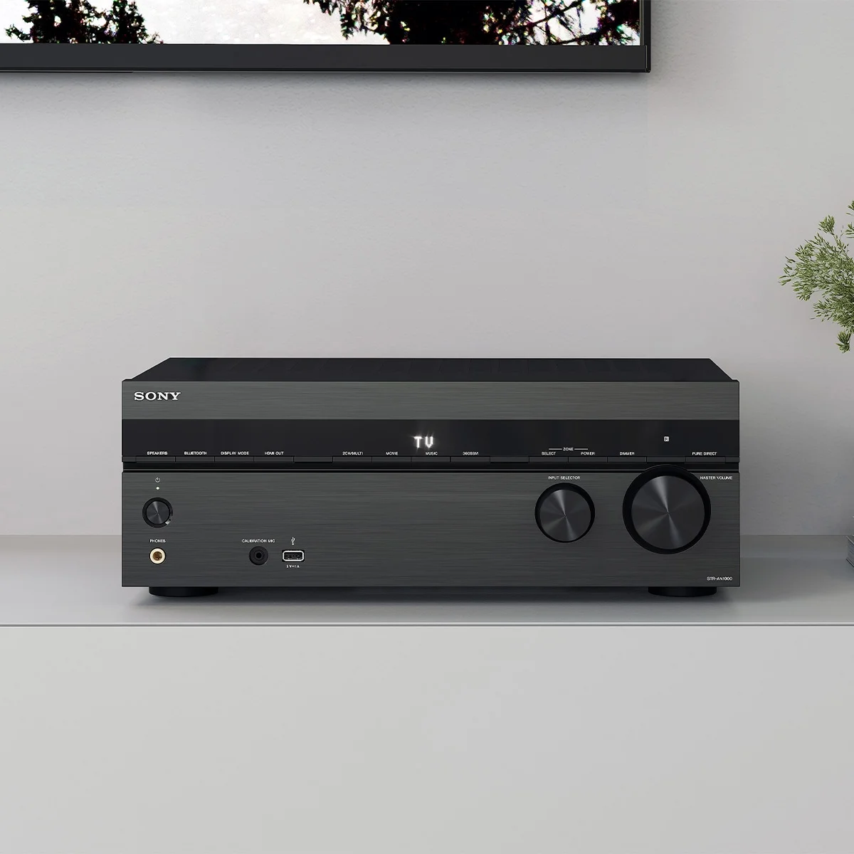 Sony STR-AN1000 7.2 Channel 8K Home Theater AV Receiver with Dolby Atmos, DTS: X, IMAX Enhanced, Google Assistant, & Works with Sonos