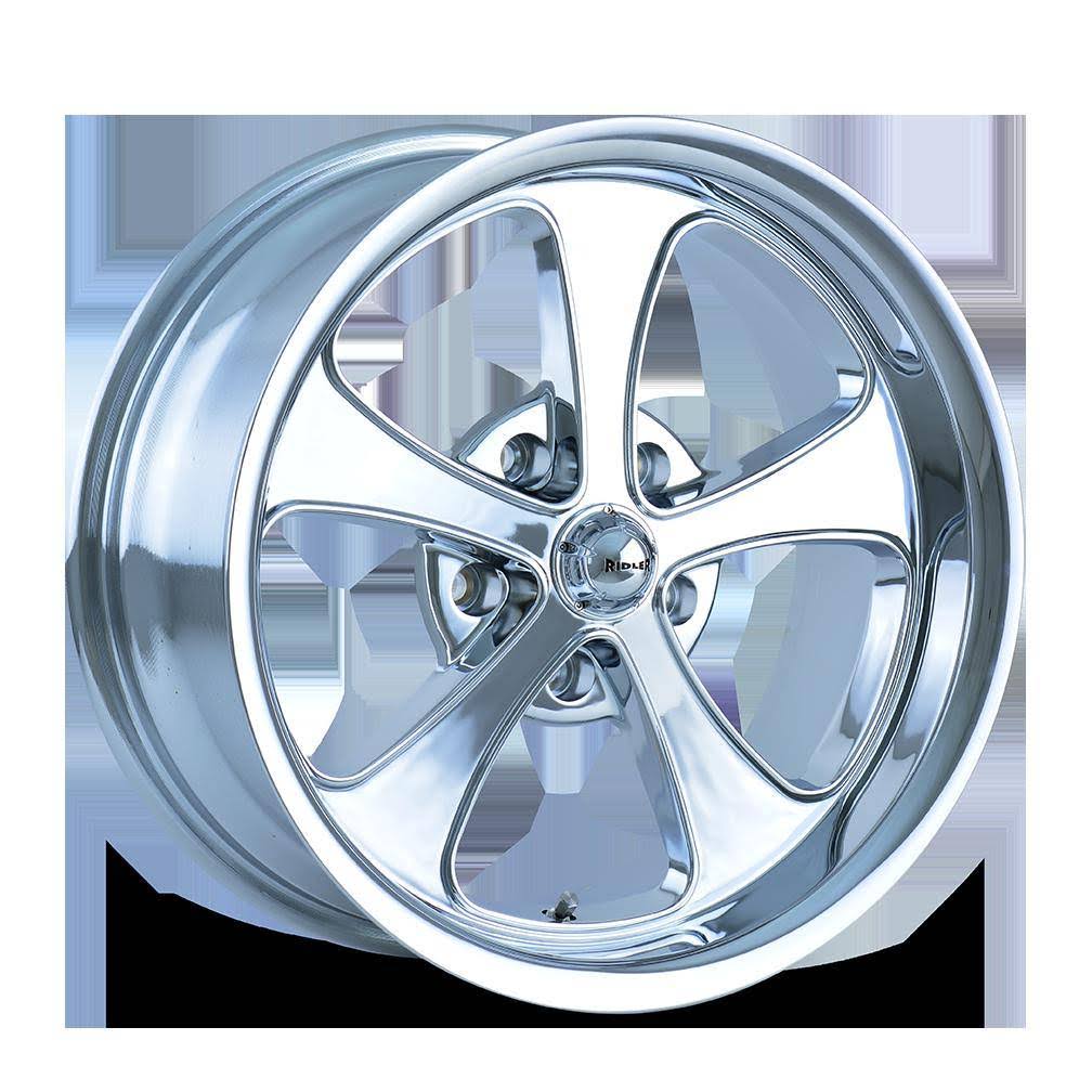 Ridler 645 Chrome 18x8 5-114.3 0mm 83.82Mm