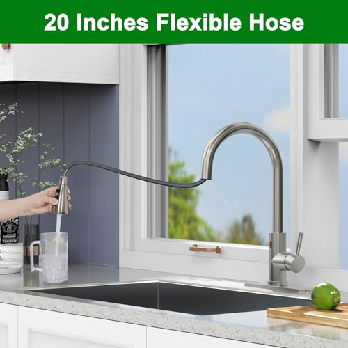 MSTJRY Touchless Kitchen Faucet with Pull-Down Sprayer
