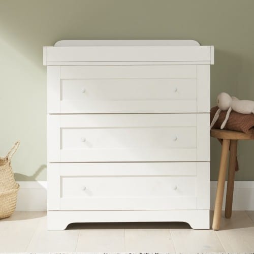 Tutti Bambini Rio 5 Piece Nursery Room Set – White