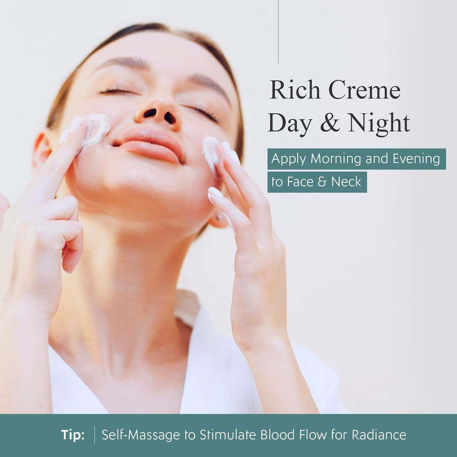 Rich Cream | Luxurious Anti Aging Face Cream With Vegan Collagen and Blue Filter | Anti Aging Moisturizer for Face | Protects Against Screen | Face