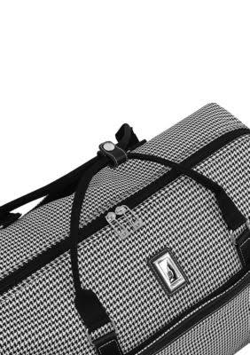 London Fog Cambridge II 20x22 Duffle (Black/White Houndstooth)