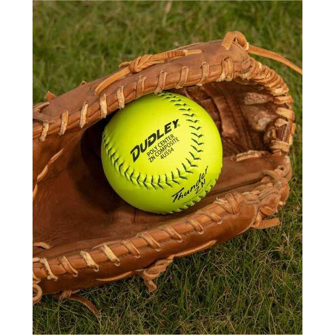 Dudley 12 USSSA Thunder ZN Pro-M Stamp Slowpitch Softball -12 Pack - Sports Supplies Online Store