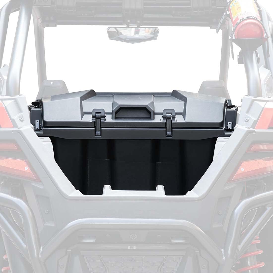 kemimoto RZR PRO XP Cargo Box, 73 QT Rear Storage Bed Box Compatible with 2020 2021 2022 Polaris RZR PRO XP / 4