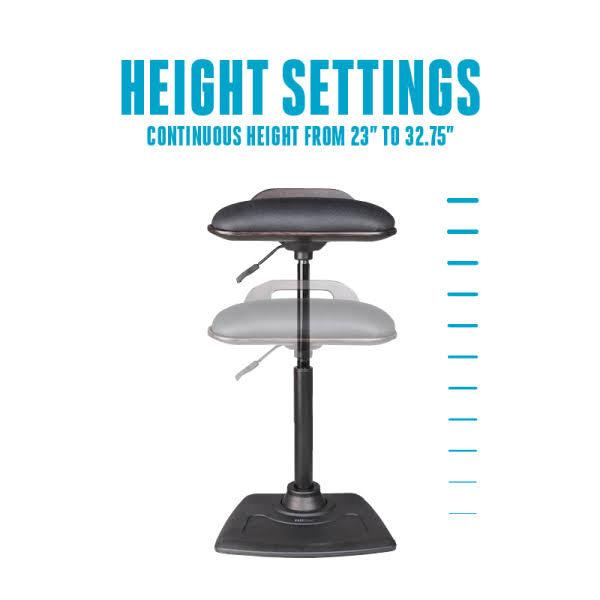 Varidesk VARIChair Pro Adjustable Standing Desk Chair