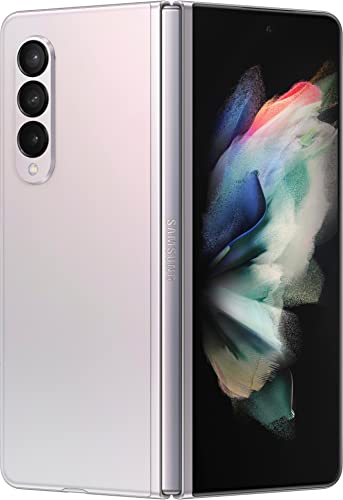 SAMSUNG Galaxy Z Fold 3 5G US Version, 256GB, Phantom Black - Unlocked (Renewed)