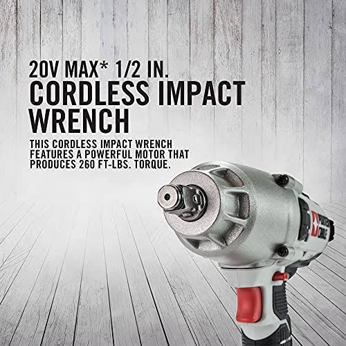 Porter Cable PCC740LA 20V 1/2x22 Cordless Impact Wrench