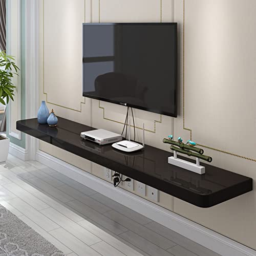 Wall Shelf Floating Shelf Wall mounted TV Shelf Entertainment Unit TV Stand TV Console Set top box Router DVD projector Toys Gaming Shelf TV board