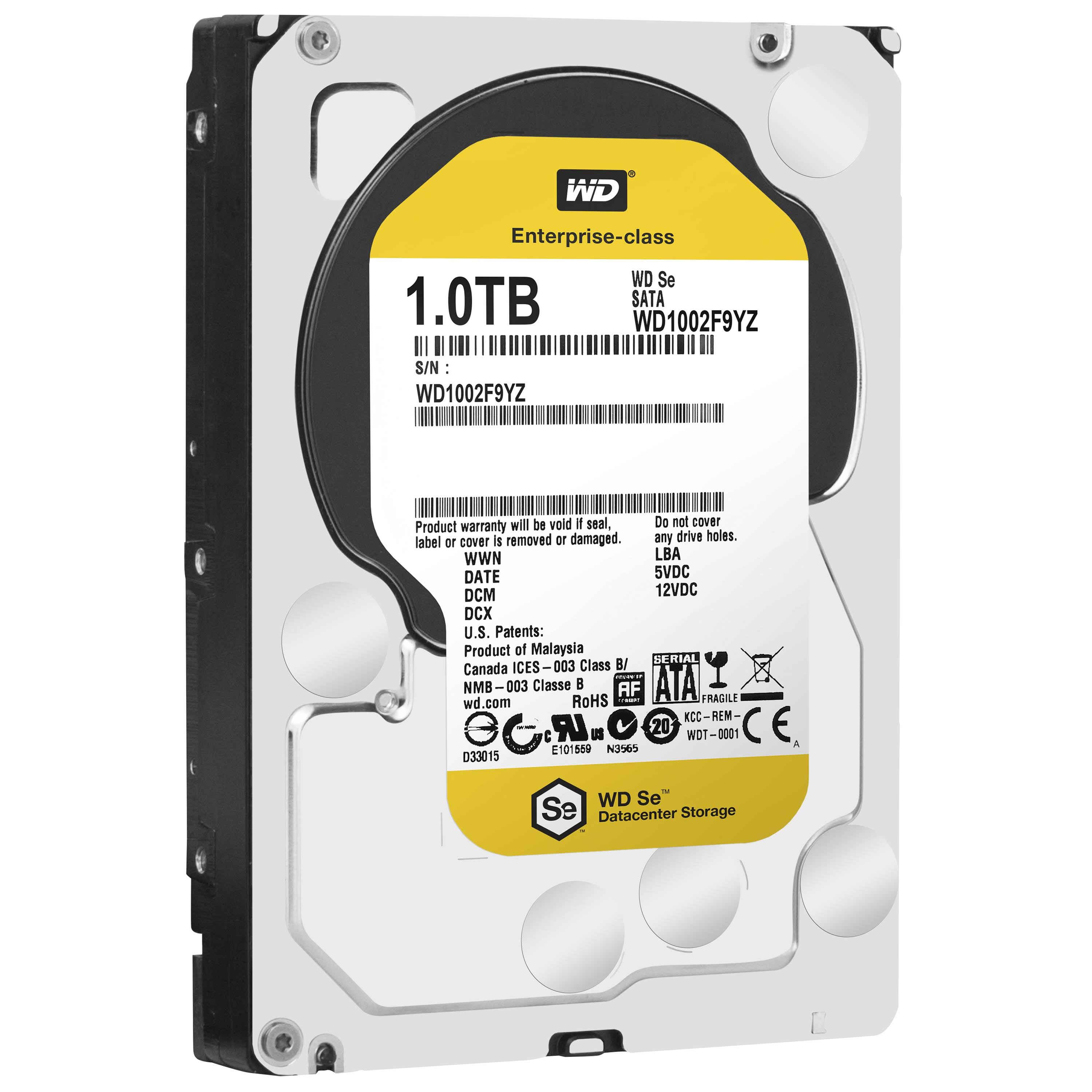 WD SE WD1002F9YZ 1 TB 3.5x22 Internal Hard Drive - SATA