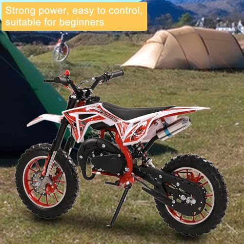 Kids Dirt Bike, Mini Dirt Bike, 50CC Gas Powered Mini Bike 2 Stroke, Off Road Mini Bikes for Kids and Adult