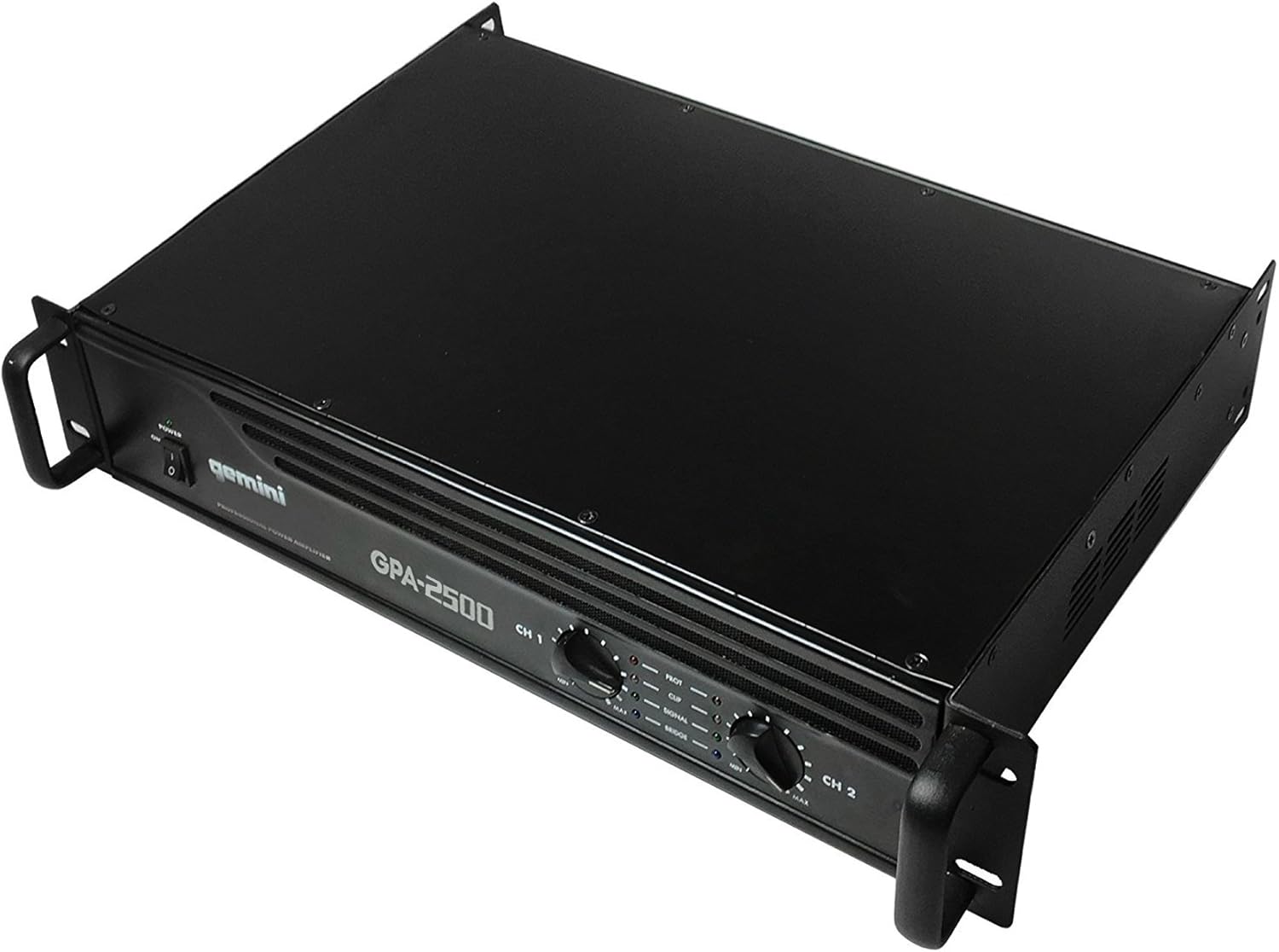 Gemini GPA-2500 3000W Professional DJ Power Amplifier