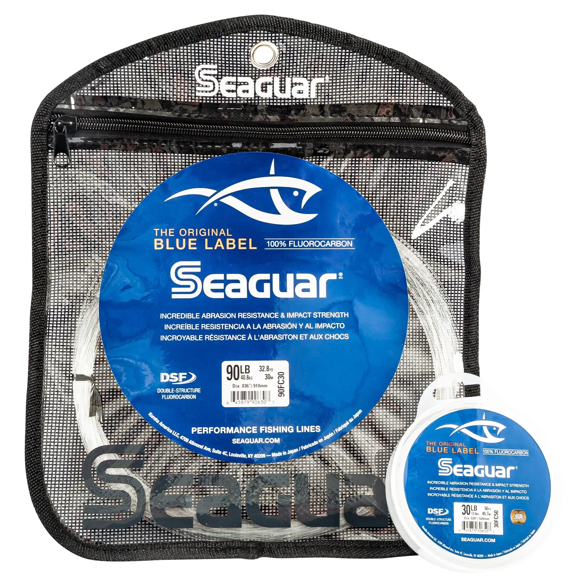 Seaguar Blue Label Big Game 30-Meter Fluorocarbon Leader (300-Pounds)