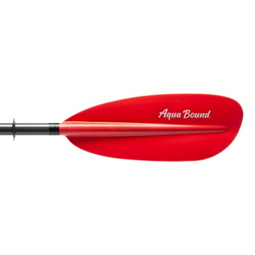 AQUA BOUND Sting Ray Hybrid Kayak Paddle - Carbon Shaft/Composite Blade